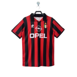 1996-97  Mens AC Milan Retro Home Jersey