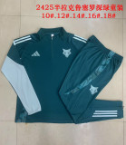 24-25 Cruzeiro  Kids Half-pull Tracksuit