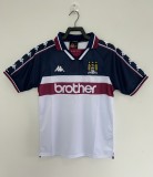 1997-98 Mens Manchester City Retro  away Jersey