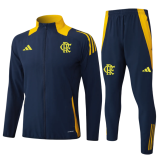 2024/25 Mens Flamengo Jacket + Pants Training Suit Royal Blue