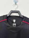 2007-08 Mens Manchester United black Retro Away Jersey