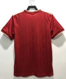 1985-86  Mens LIV red Retro home soccer  Jersey