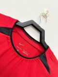 2002-04 Mens Manchester United red Retro home Long Sleeve Jersey