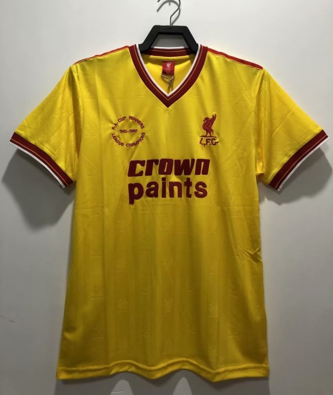 1989-91 Mens LIV  Retro Third away soccer  Jersey