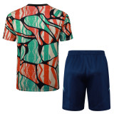 2024/25 Mens Arsenal Red Green Training Short Suit