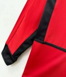 2002-04 Mens Manchester United red Retro home Long Sleeve Jersey