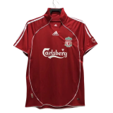2006-08 Mens LIV red Retro home soccer  Jersey