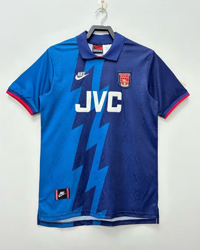 1995/96 Mens Arsenal blue  Retro Away Jersey