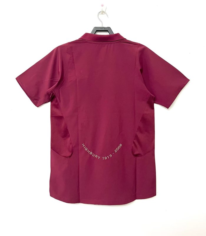 2005-06 Mens Arsenal Retro home red Soccer  Jersey