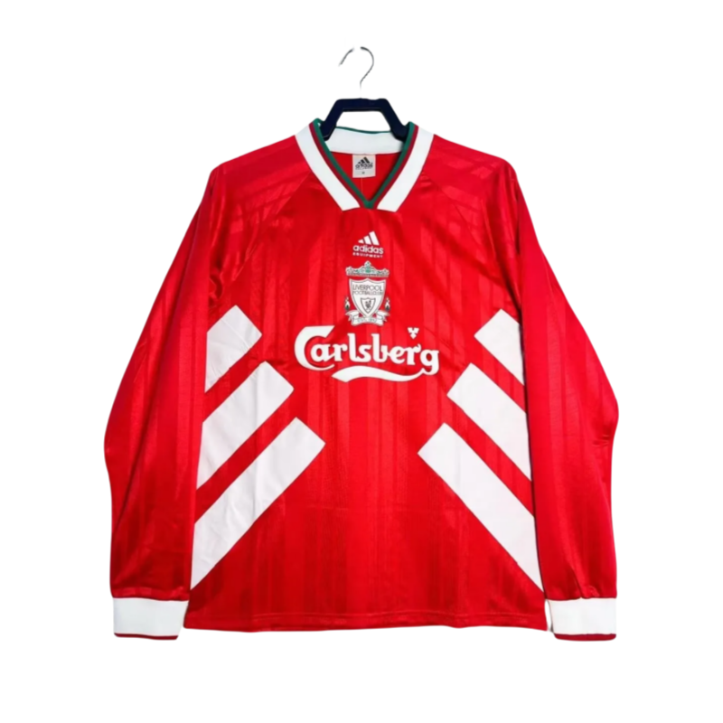 1993-95 Mens Retro LIV red  home  Long Sleeve Jersey