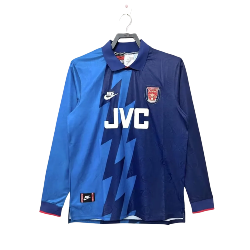 1991-93 Mens Arsenal Away Retro  Long Sleeve Jersey