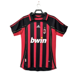 2006-2007 Mens AC Milan Retro Home Jersey