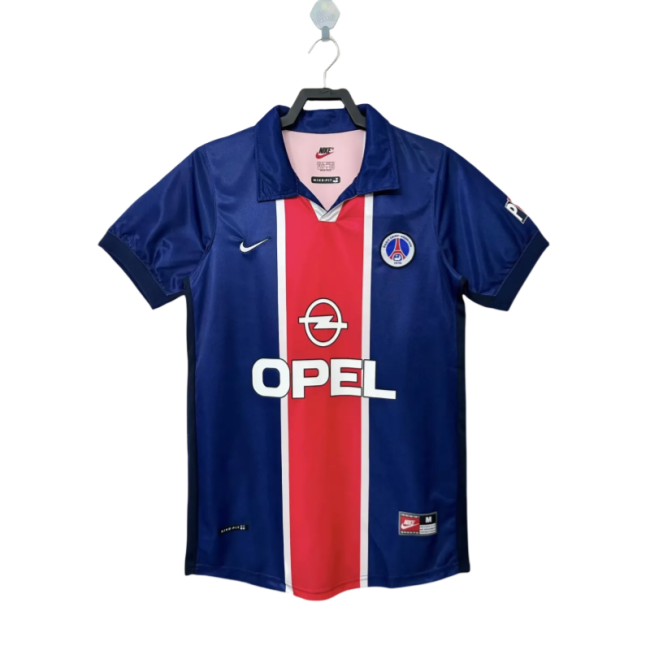 1998-99  PSG Paris Home Retro Soccer Jersey
