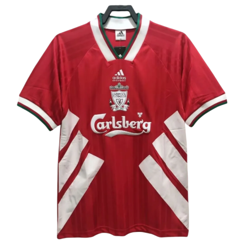 1993-95 Mens Liverpool red Retro home soccer  Jersey