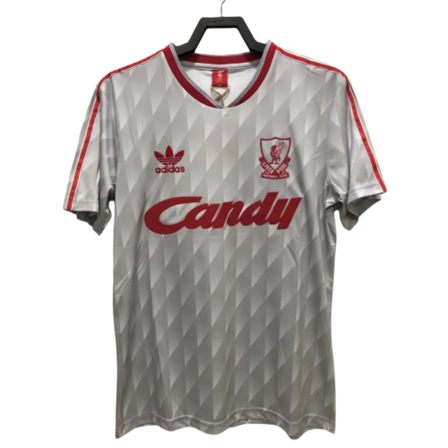 1989-91 Mens Liverpool  Retro away soccer  Jersey