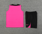 2024-25 Mens Barcelona  Cyan Vest Short traning suit