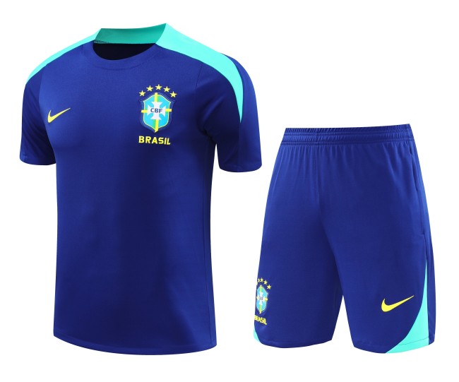 24-25 Brazil Fancy blue Training Short Suit