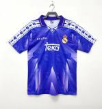 1996-1997 Real Madrid  Away Retro Soccer Jersey