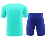 24-25 Brazil Fancy Cyan Training Short Suit