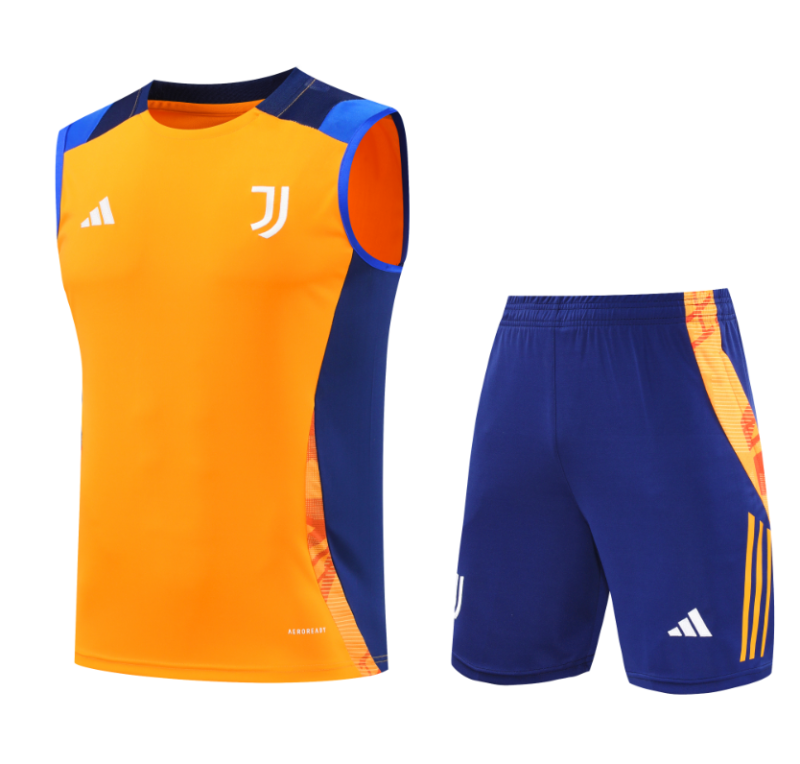 Mens Juventus Singlet Suit orange color  2024/25