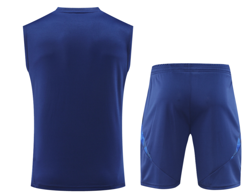 24-25 Mens Italy Royal Blue Vest short training