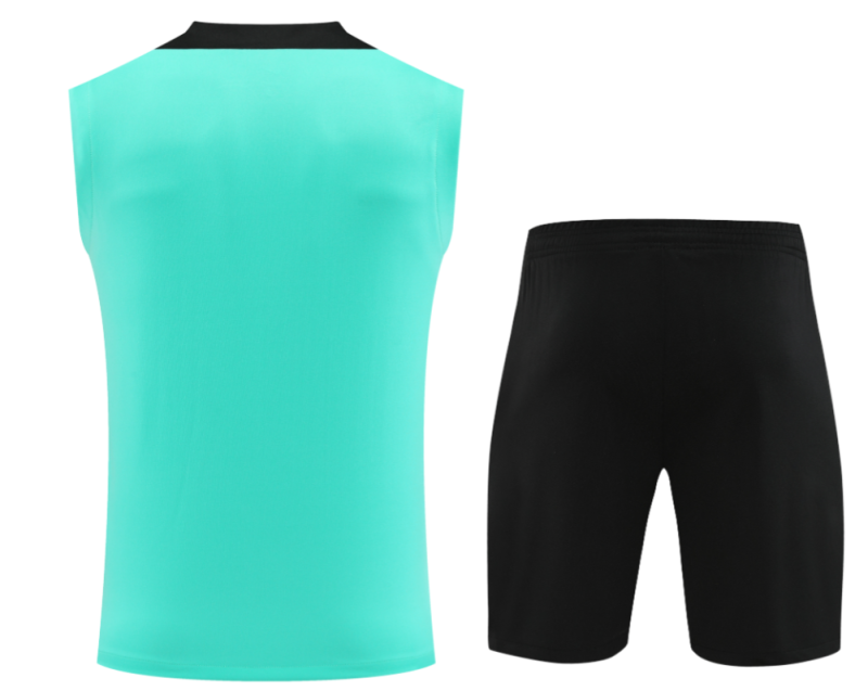 2024/25 Mens Atletico Madrid  Cyan Singlet Suit