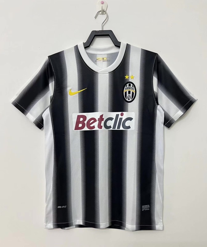 2011-12 Mens Juventus Retro Home soccer Jersey