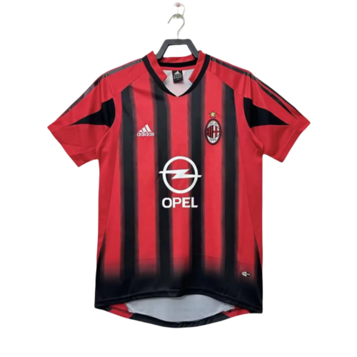 2004-2005 Mens AC Milan Retro Home Jersey