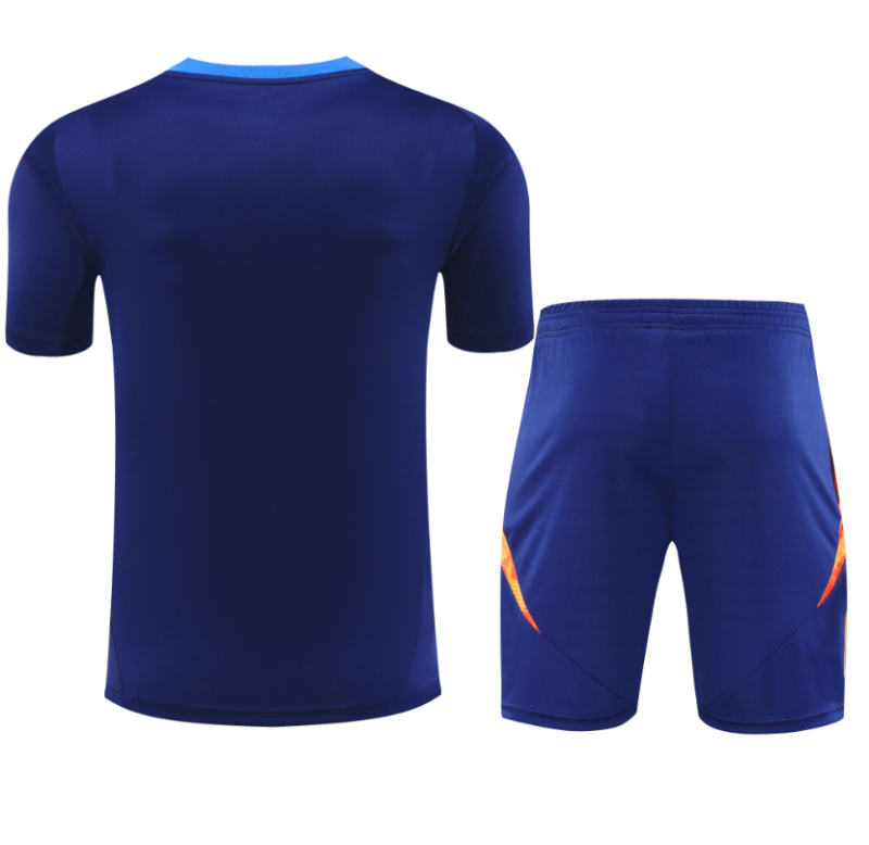 Mens Juventus Short Training Suit  blue 2024/25