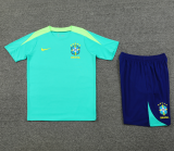 24-25 Brazil Fancy Cyan Training Short Suit