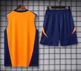 Mens Juventus Singlet Suit orange color  2024/25
