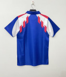 1992-1994 France Home Retro Soccer Jersey