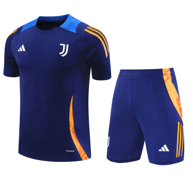 Mens Juventus Short Training Suit  blue 2024/25