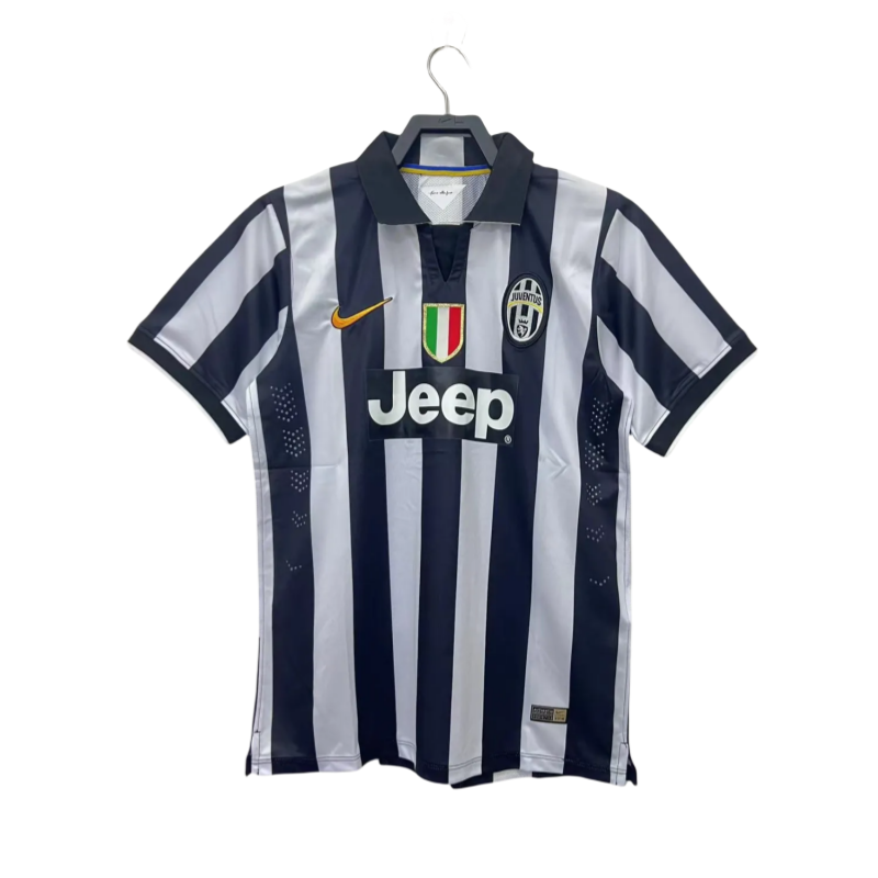 2014-15 Mens Juventus home Retro soccer Jersey