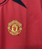 2002-04 Mens Manchester United Retro Home red  Jersey