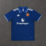 2025-26 Mens Manchester United blue Training shirt Jersey