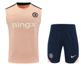 2025-26 Mens Chelsea  Beige Singlet Suit Jersey