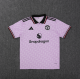 2025-26 Mens Manchester United Light pinkTraining shirt Jersey