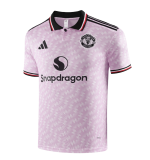 2025-26 Mens Manchester United Light pinkTraining shirt Jersey
