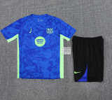2025-26 Mens Barcelona blue Short Training Suit