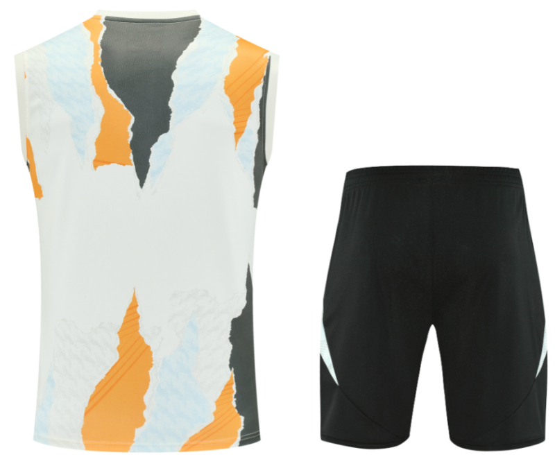 2025-26  Real Madrid Yellowish white Vest short training