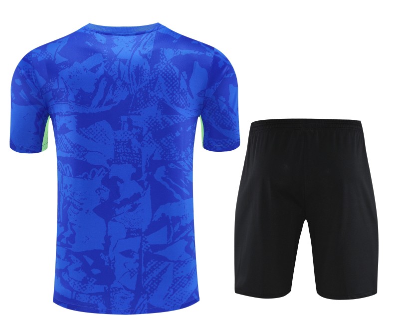 2025-26 Mens Barcelona blue Short Training Suit