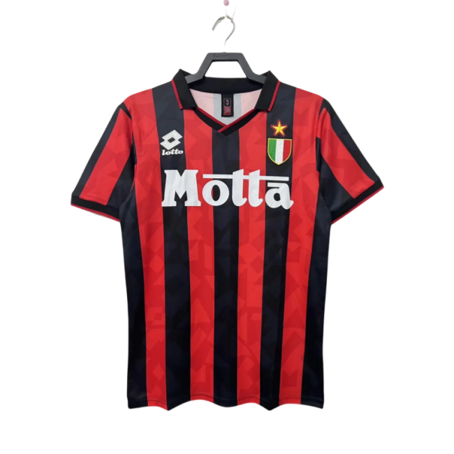 1993-94  Mens AC Milan Retro Home Jersey