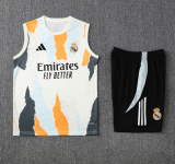2025-26  Real Madrid Yellowish white Vest short training