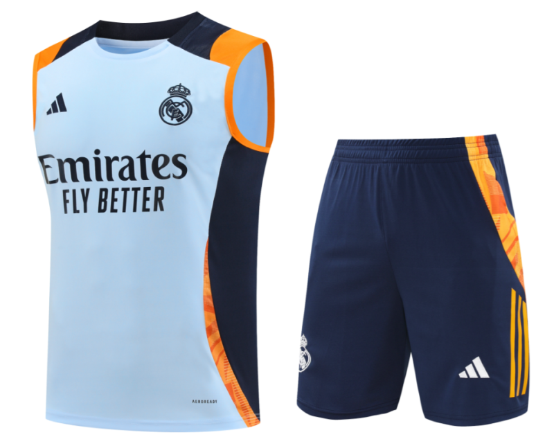 24-25  Real Madrid Cyan  Vest short training