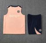 2025-26 Mens Chelsea  Beige Singlet Suit Jersey