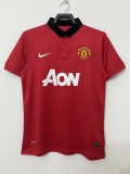 2012-13 Mens Manchester United Retro Home red  Jersey