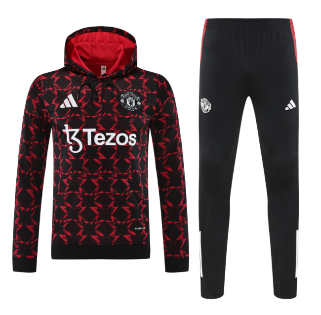 2025-26  Mens Manchester United Hoodie Sweatshirt Training suit