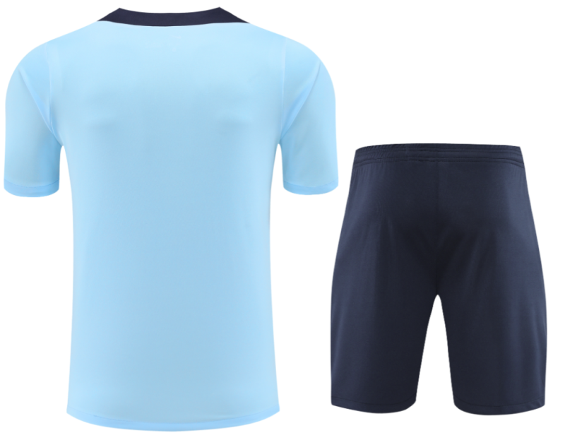 24-25Mens France baby blue  Training Short Suit