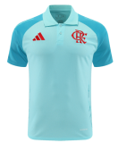 2025-26 Mens Flamengo Cyan Polo Shirt